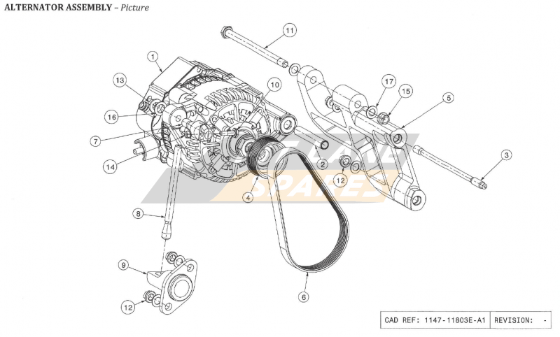 ALTERNATOR ASSEMBLY